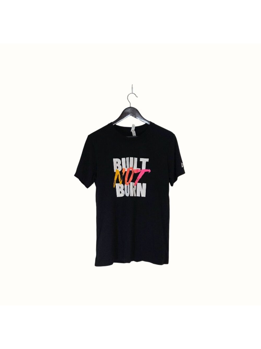 Bella+Canvas Men's Black Built Not Born Graphic T-Shirt Size M